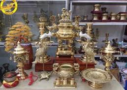 Bộ đỉnh vuông trái đào Vĩnh Tiến  50 cm (mẫu mới)