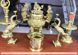 Bộ đỉnh tròn ngũ sự 48 cm.