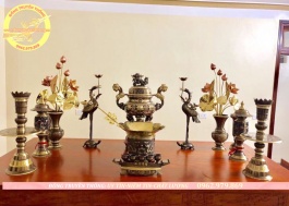 Bộ lư hương truyền thống