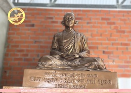 Đúc tượng đồng hoà thượng Thích Trí Tịnh