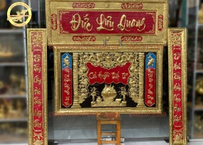 Bộ Tranh thờ cửu huyền thất tổ 1m55.