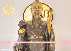 Đúc tượng ngọc hoàng bằng đồng 2m15