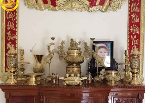 Bộ đỉnh đồng Đại Phát 48cm