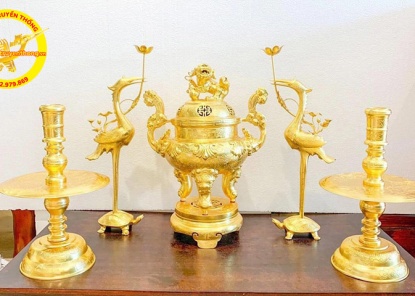 20+ Bộ Đồ Thờ Bằng Đồng 5 Món Đẹp, Giá Chỉ Từ 7 Triệu Đồng