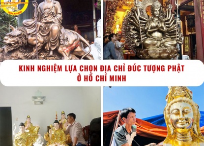 [Top 5+] Cơ sở xưởng đúc tượng phật ở Hồ Chí Minh uy tín, giá tốt