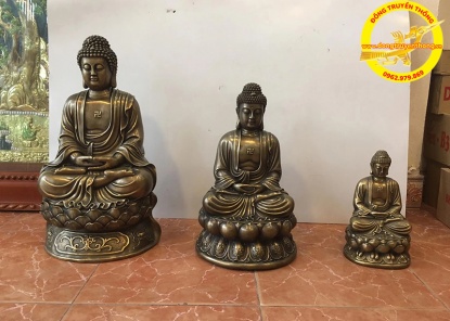 Top 15+ mẫu tượng Phật A Di Đà bằng đồng ấn tượng nhất năm 2024