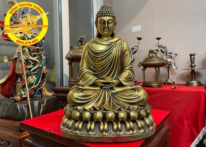 [Top 30+] Mẫu tượng Phật Thích Ca bằng đồng đẹp nhất 2024