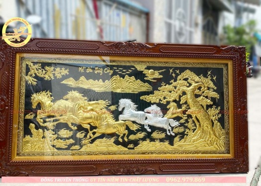 cửa hàng bán tranh mã đáo thành công bằng đồng