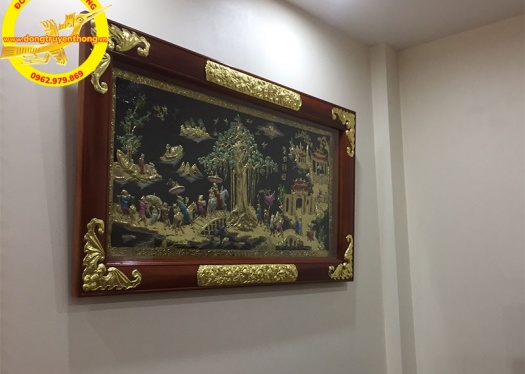 TRANH ĐỒNG VINH QUY BÁI TỔ 2M3