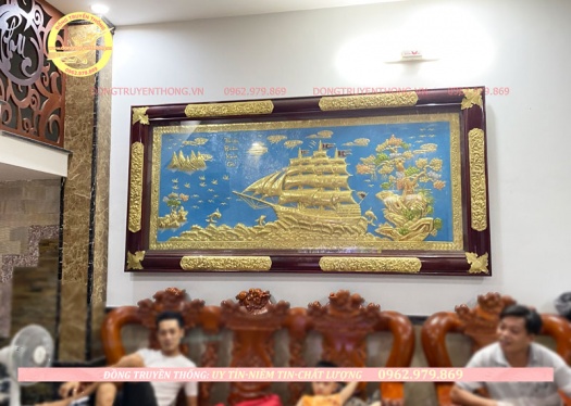 Tranh thuận buồm xuôi gió 2m3