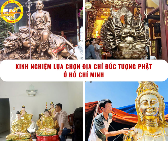 Một số lưu ý quan trọng khi chọn đơn vị đúc tượng phật ở Hồ Chí Minh