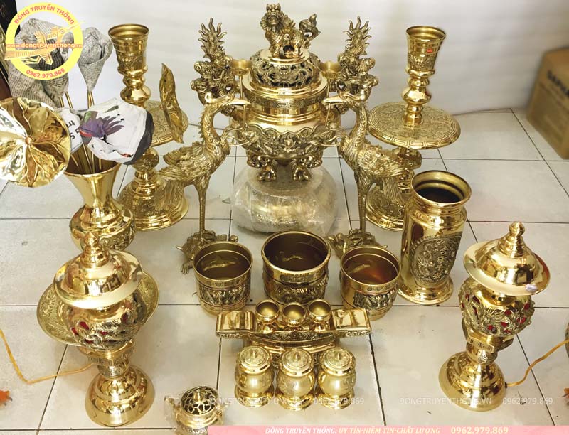 báo giá bộ đỉnh thờ đại phát 