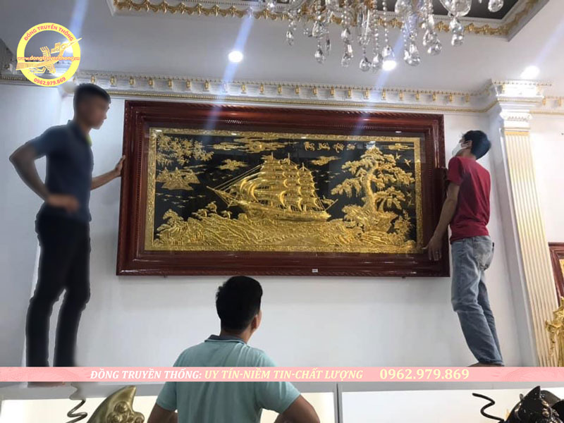 cửa hàng tranh đồng uy tín 